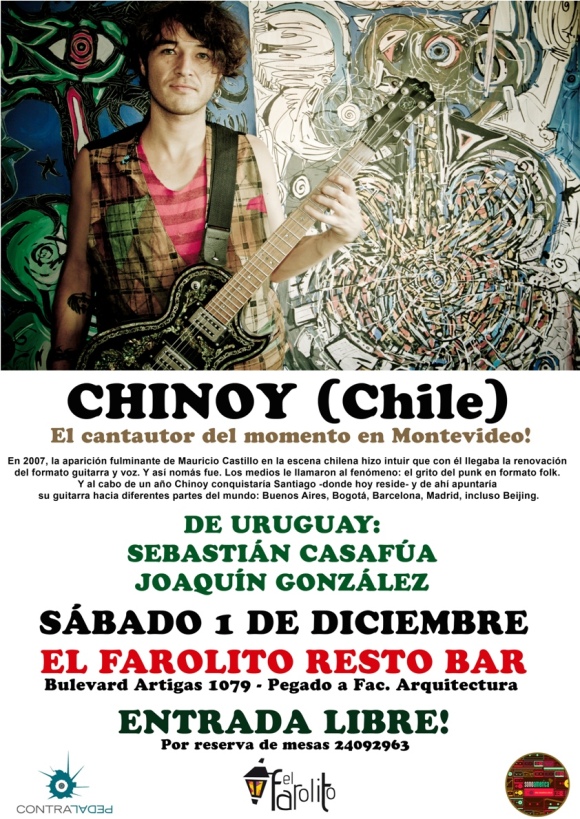 Show con Chinoy en El Farolito